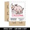 Water Bottle Sticker Set Rhino Rhinoceros Real life Unicorn Cute Waterproof Vinyl Stickers Pack Decal, Skateboard, Laptop, Car, Window, Bumper - 5 Pack